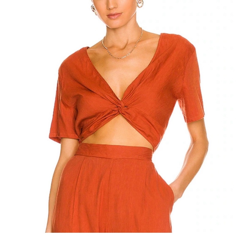 Monrow Linen Top
